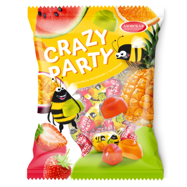 Crazy Party 500 гр/8 шт (АКФ)