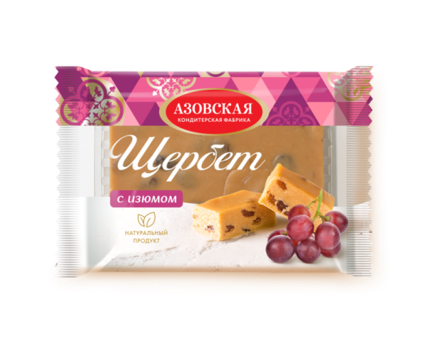 Щербет с изюмом 200 гр/12 шт (АКФ)