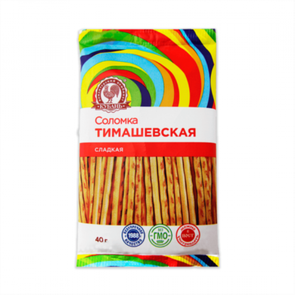 Соломка "Тимашевская" сладкая 40 гр/40 шт (Кубань)