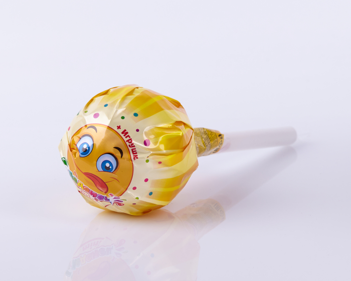 "Чупс Леденец MINI" светящийся SMILE 72 гр (Канди Мастер)