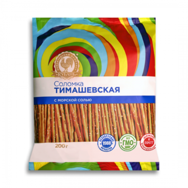 Соломка "Тимашевская" соленая 200 гр/17 шт (Кубань)