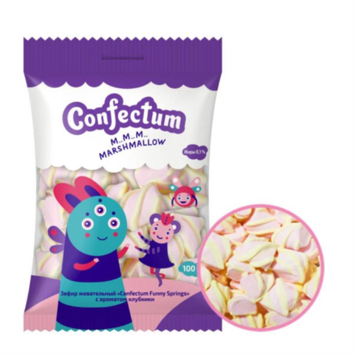 Fanny Springs с ароматом КЛУБНИКИ 100 гр/24шт (Confectum )