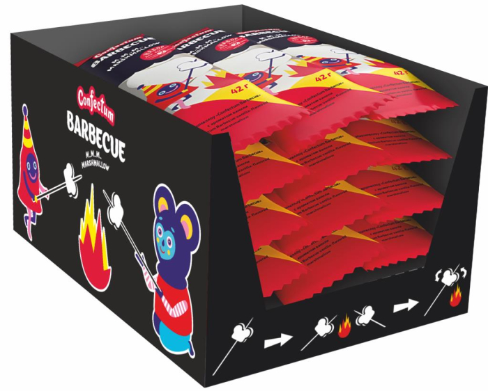 Barbecue ШОУБОКС 0,504 кг (Confectum) 0,042 гр/12 шт