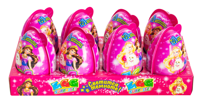 Игрушка "Джой XXL" светящийся для девочки 30 гр/8 шт (Канди Мастер)