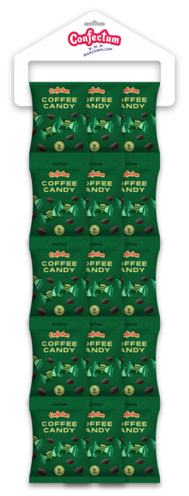 Конфета НА ЛЕНТЕ ФАСОВКА "Coffee Candy" 10 гр/30 шт (Confectum)