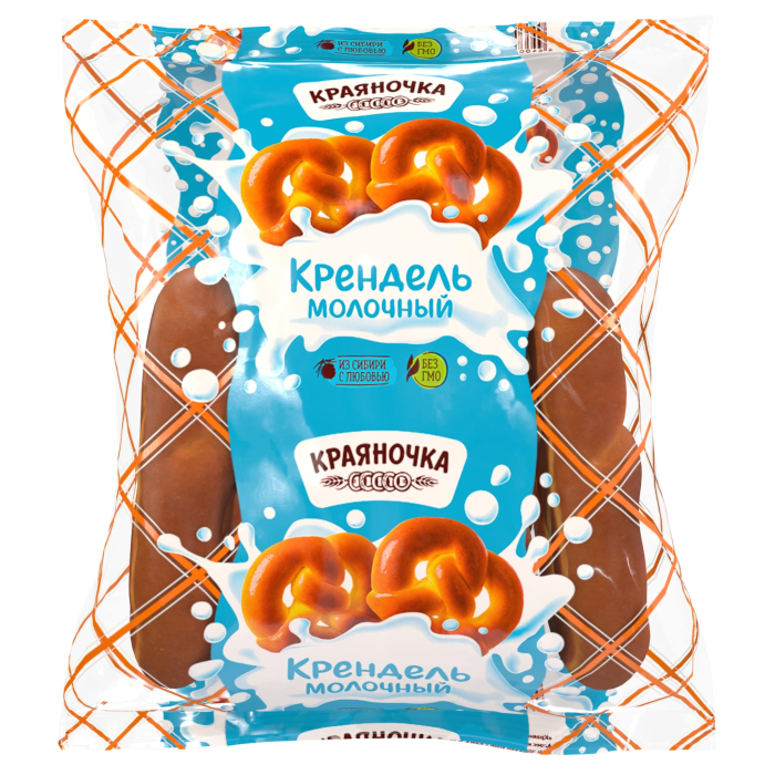 Крендель Молочный 280 гр/20 шт (Краяночка)