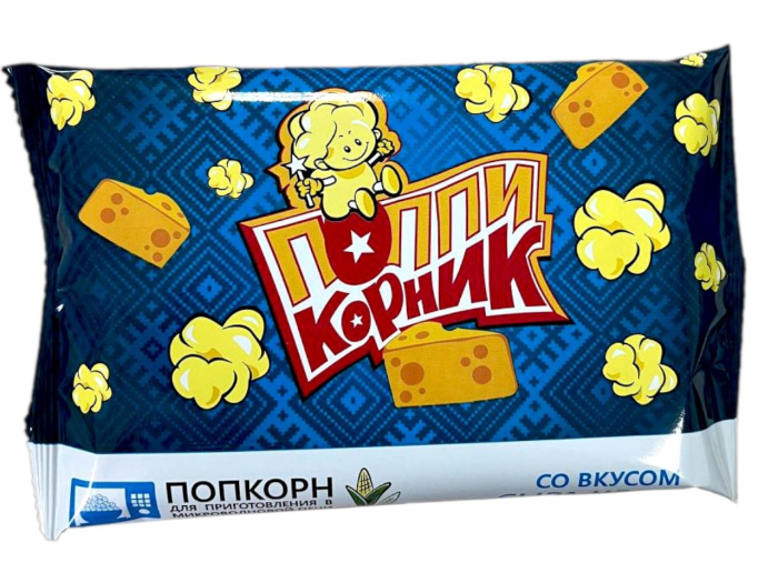Попкорн СЫР ЧЕДДЕР 90 гр/17 шт (Сласти Лэнд)