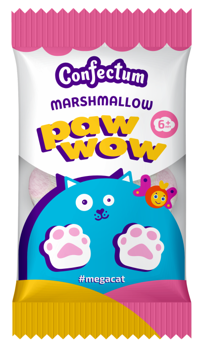 PAW WOW со вкусом малины 15 гр/50 шт (Confectum)