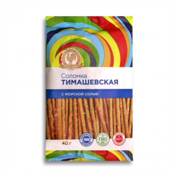 Соломка "Тимашевская" соленая 40 гр/40 шт (Кубань)