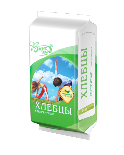 Хлебцы "Спортивные" 100 гр/24 шт (ВКУС МАЯ)