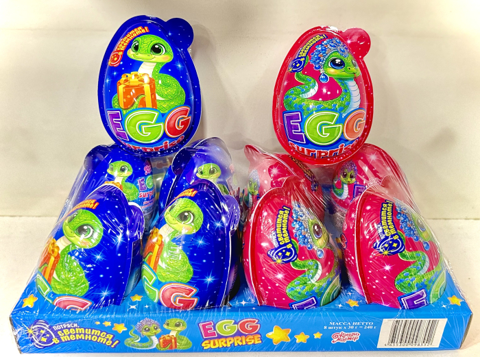 Игрушка "Джой XXL" ЗМЕЙКА 30 гр/8 шт (Канди Мастер)