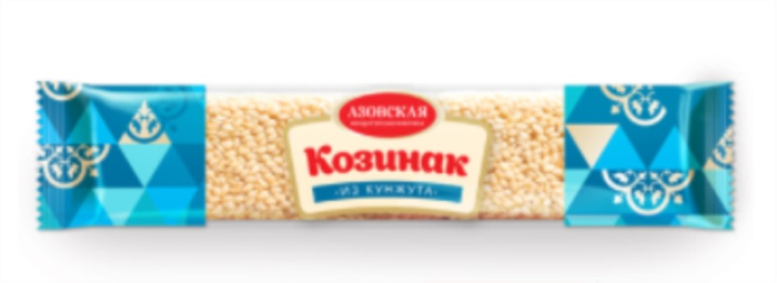 Батончик Козинак кунжутный 50 гр/28 шт шоубокс (АКФ)