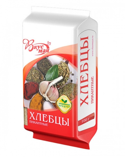 Хлебцы "Пикантные" 100 гр/24 шт (ВКУС МАЯ)