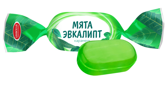 Карамель "Мята-Эвкалипт" 4,0 кг/1 шт (АКФ)
